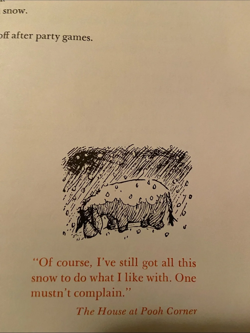 Winnie-the-Pooh from themed pages